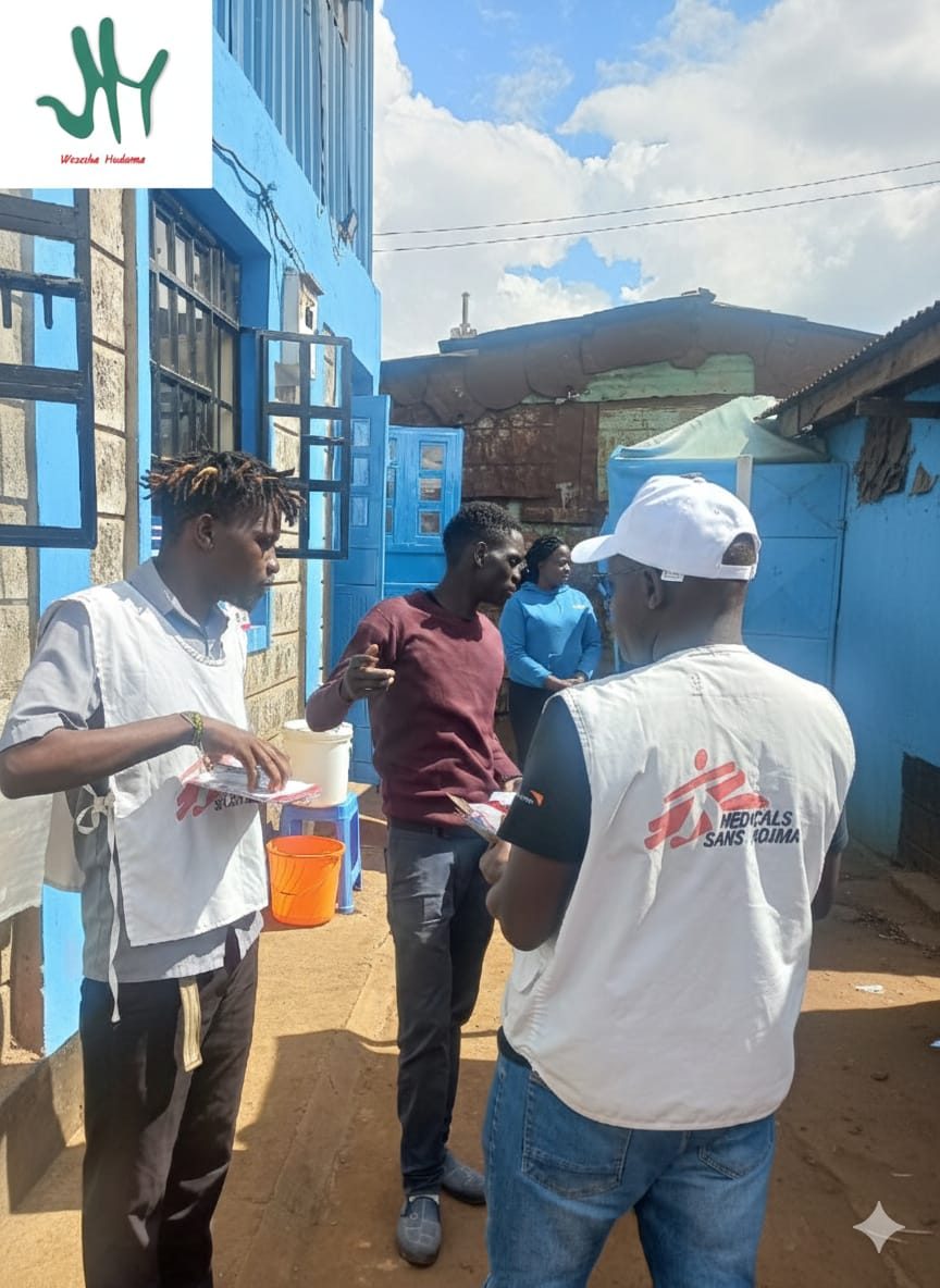Free medical camp with MSF in Korogocho